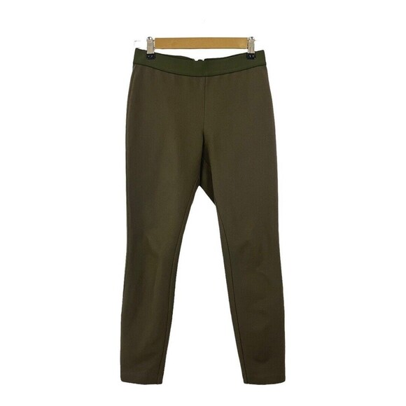 J. Crew Womens Size 4S Green Pixie Pointe Knit Pants Style 31090 - Picture 1 of 4